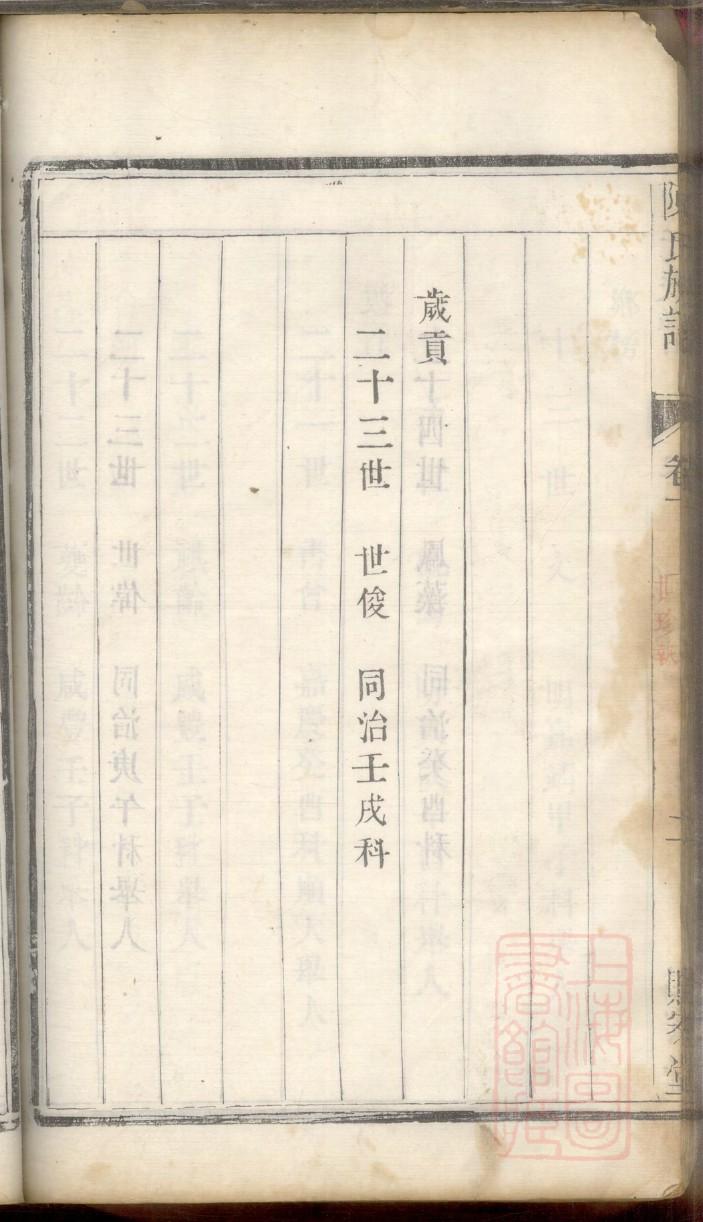 宋氏家谱族谱在哪里看