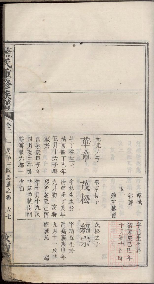 巫氏家谱全书
