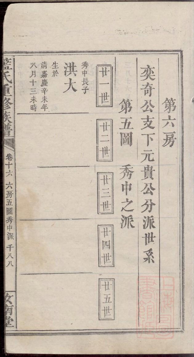蒋氏家谱30个字辈