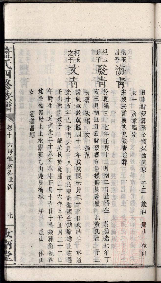 辛氏族谱图片