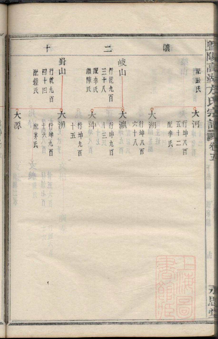 家族家谱