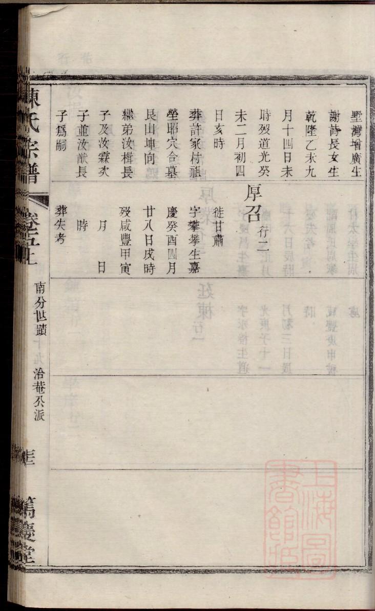张氏家谱张姓全部辈分