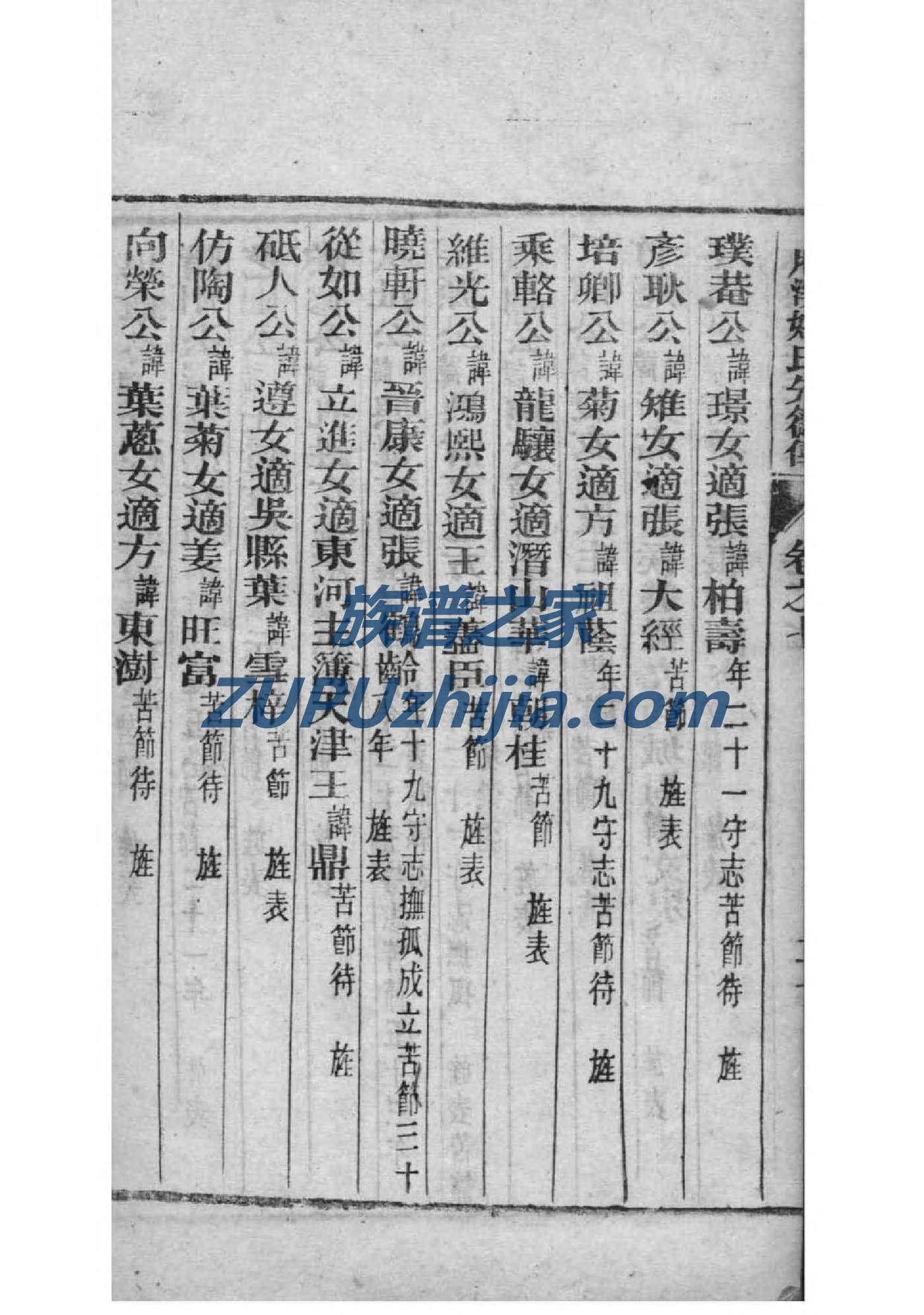 高家族谱辈分排名