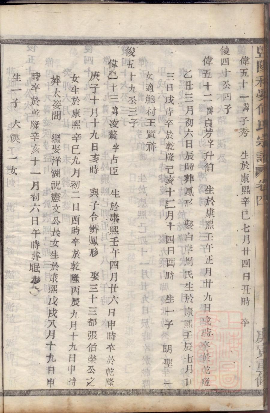 蒋氏家谱字辈大全书