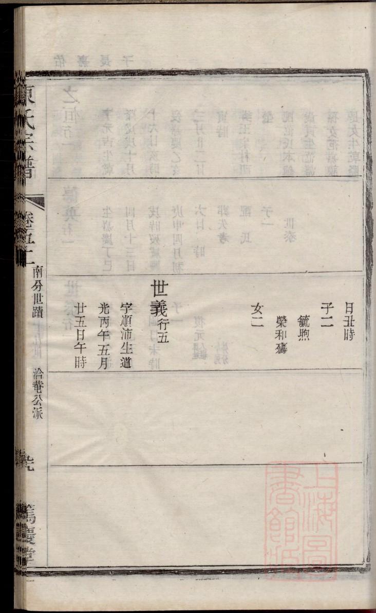 周氏族谱天津分支