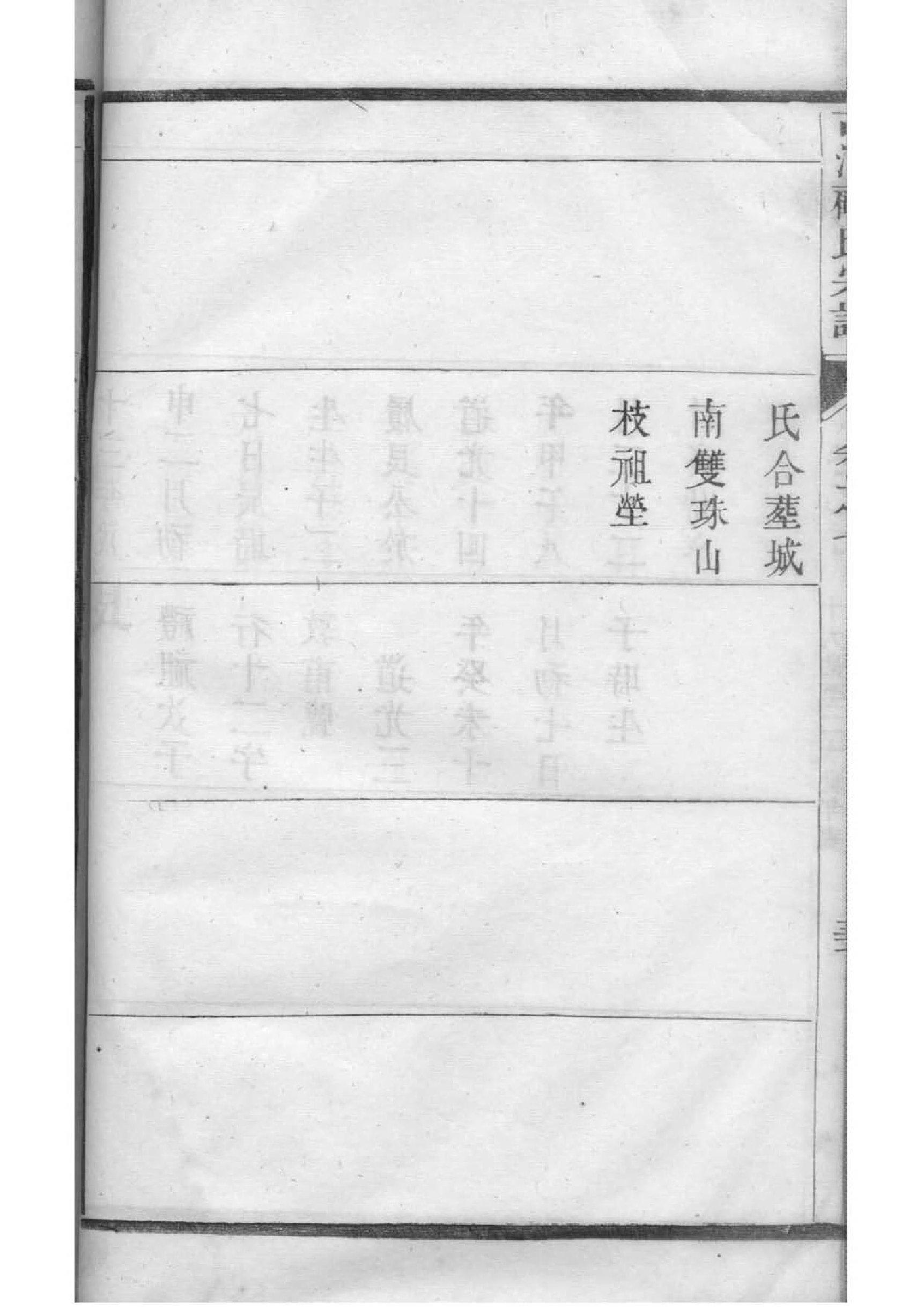 池氏族谱序范本范文