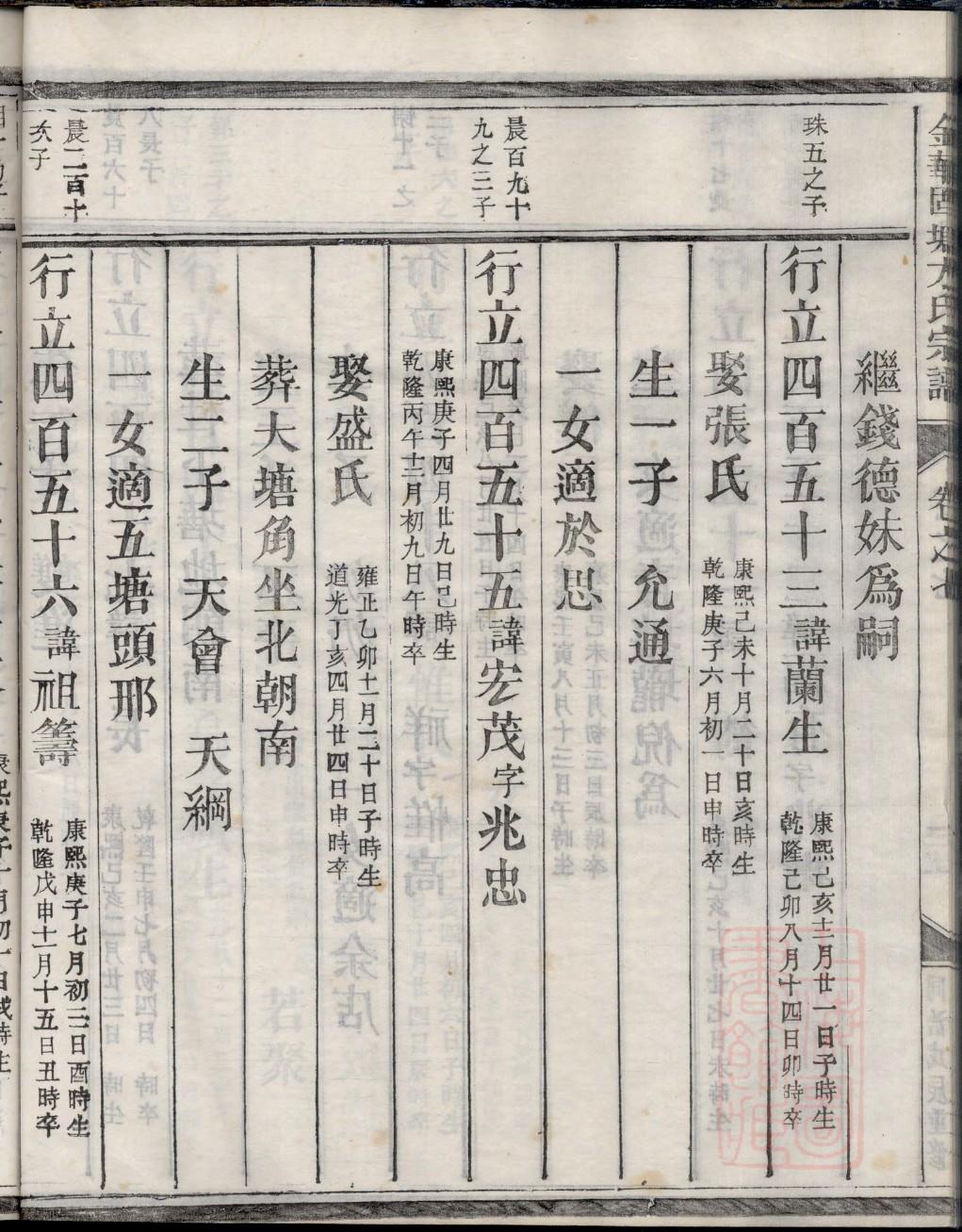 郗氏族谱辈分表