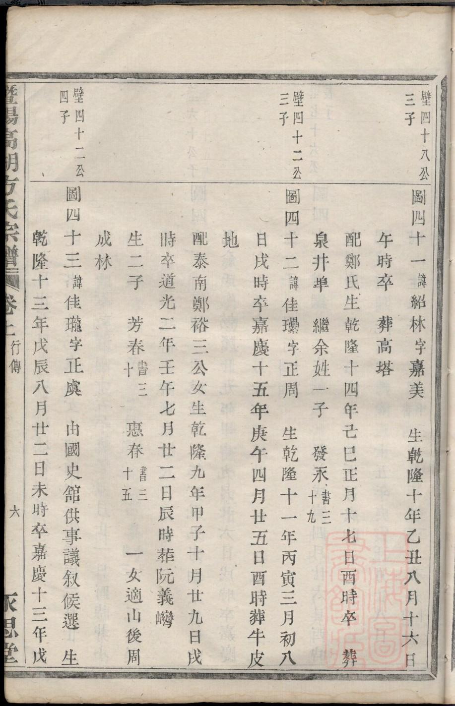 路氏族谱字辈大全集