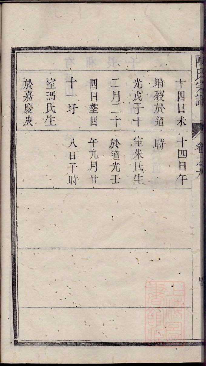 吉林省李氏族谱