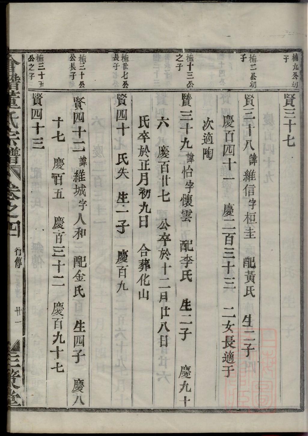 葛氏族谱十六字家训
