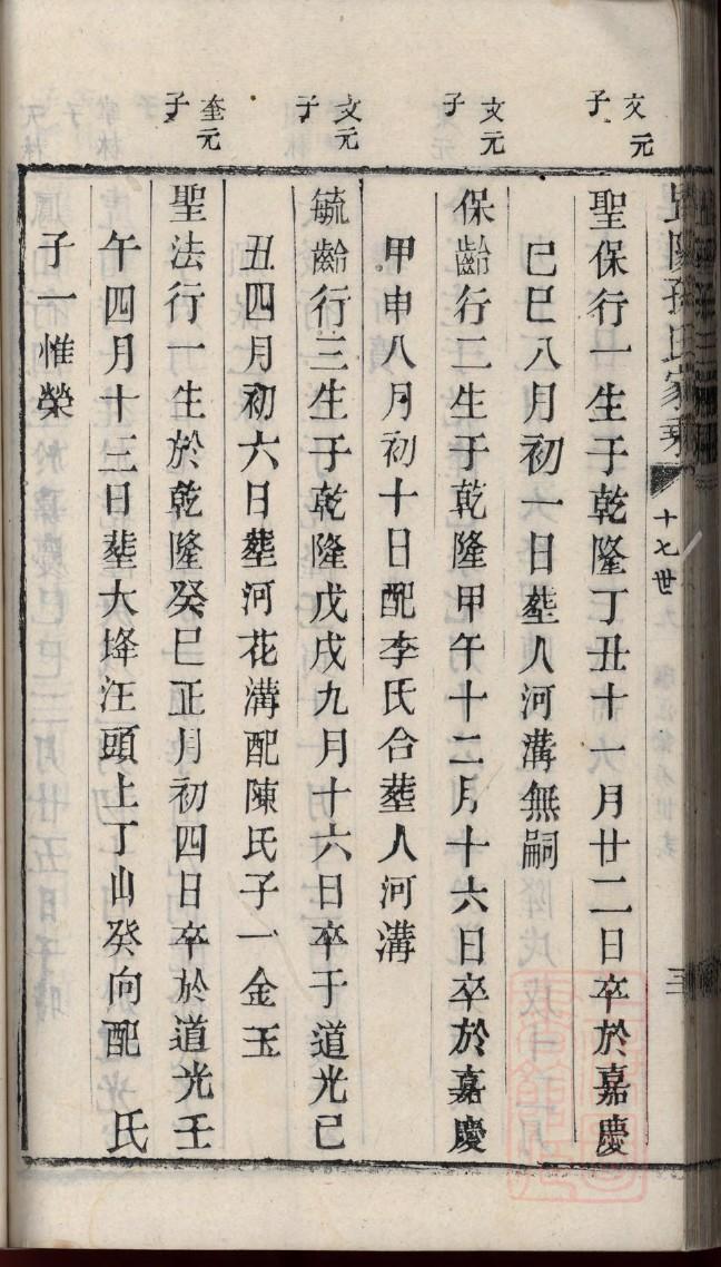 团子大家族谱