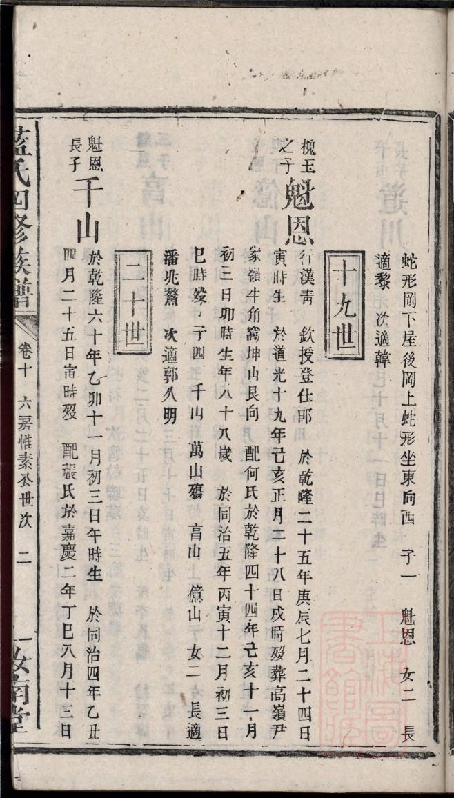 班姓族谱字辈