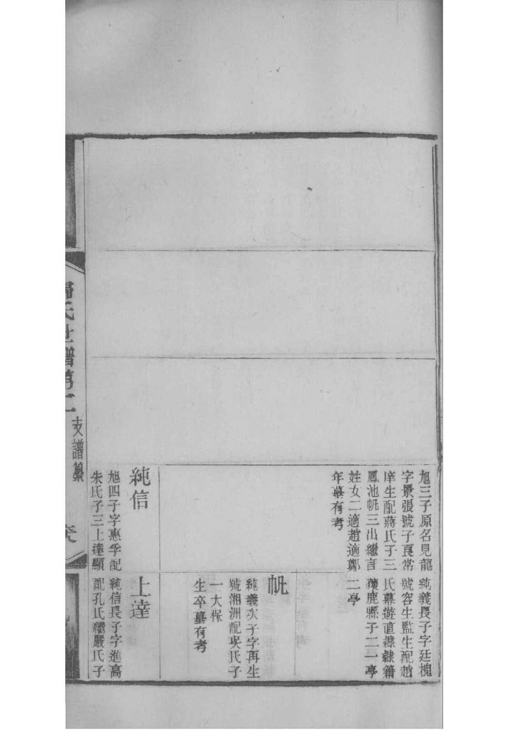 寸氏族谱字辈书