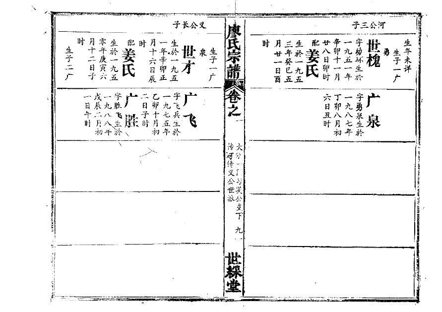 祝氏族谱字辈大全集