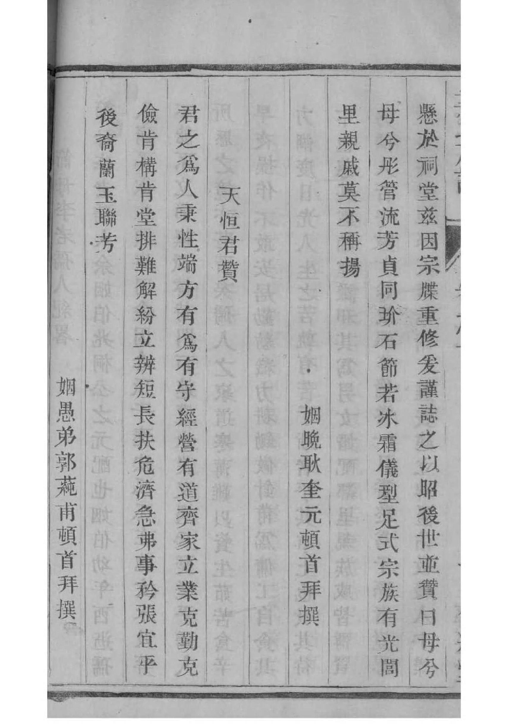 家谱图片