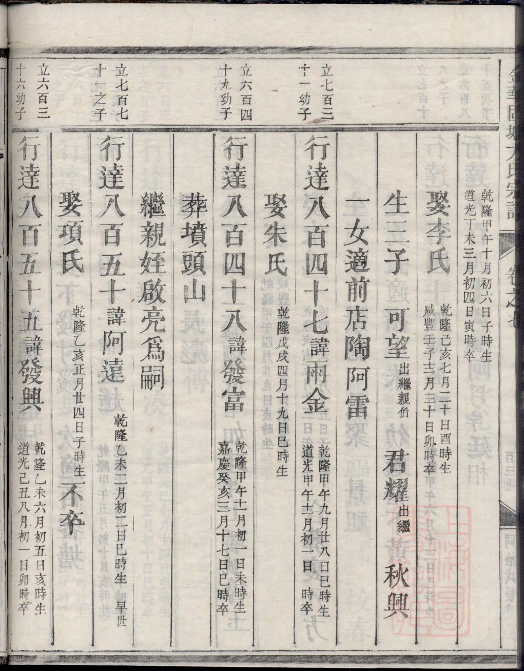 瞿氏族谱族规是什么
