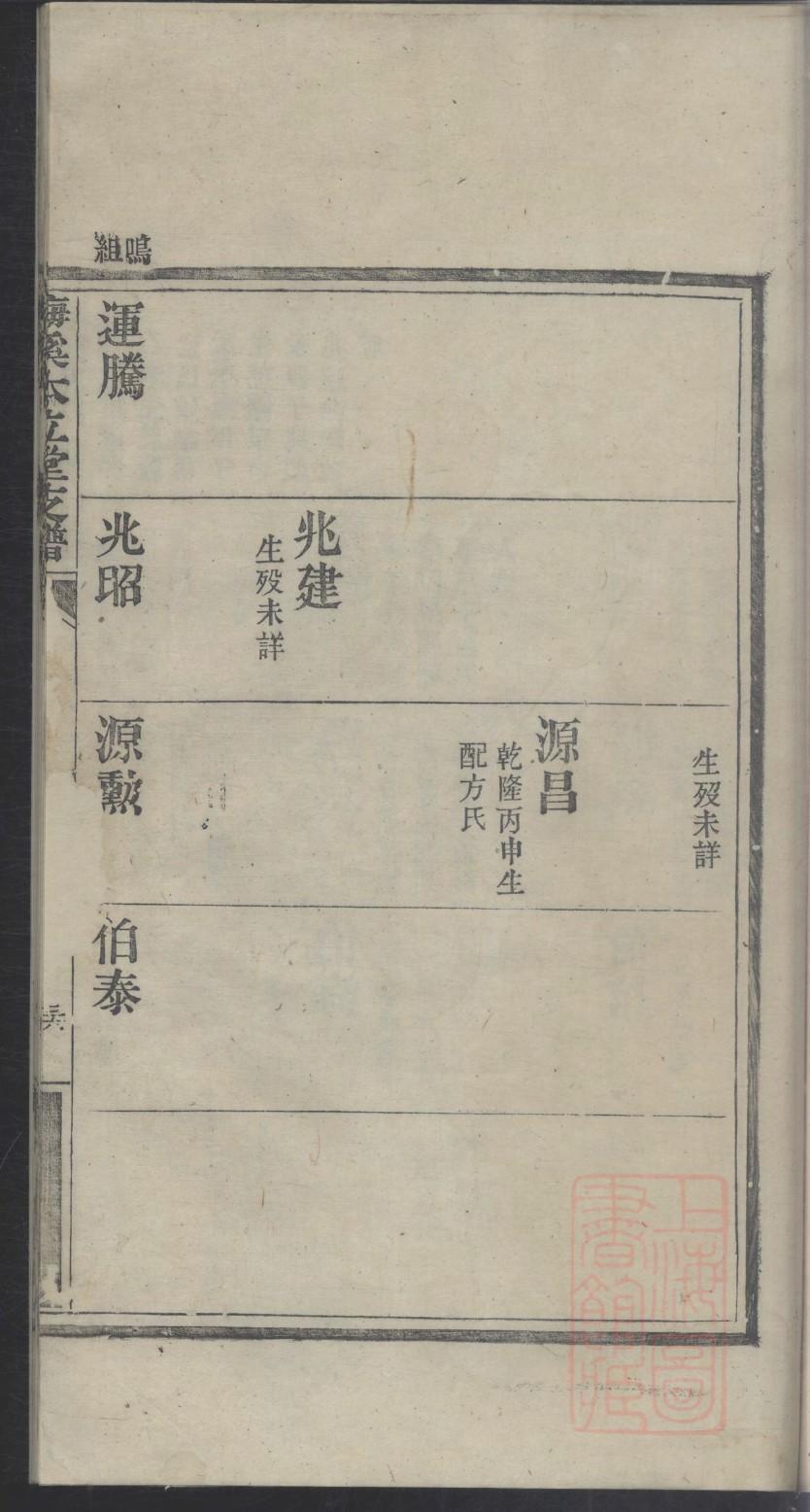 刘氏族谱山东省