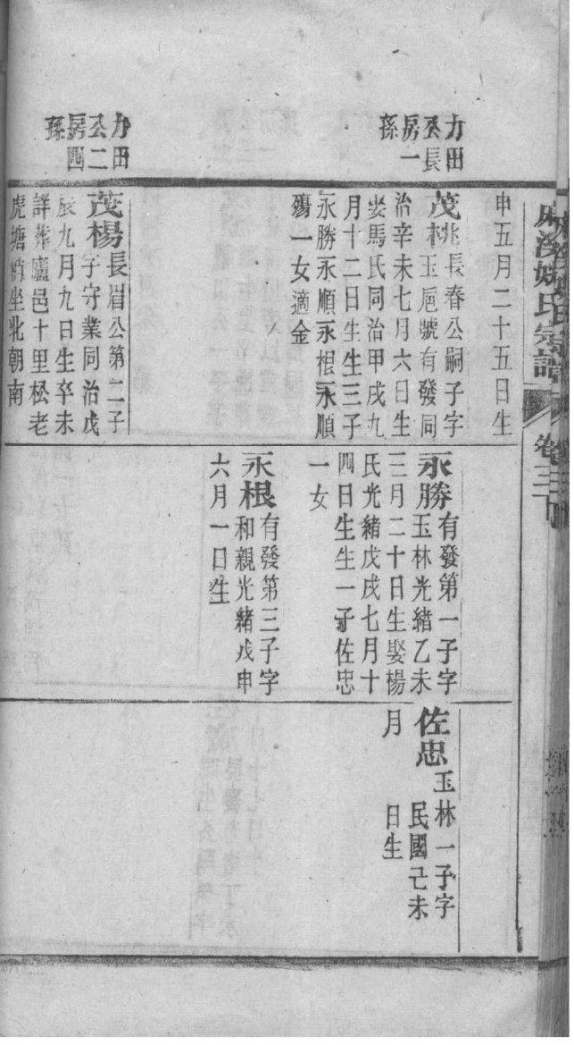 毛氏族谱的收藏价值