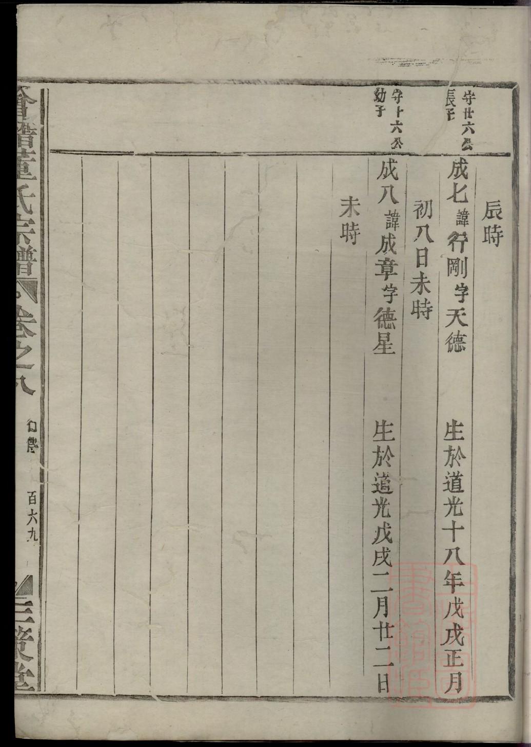 乐正氏族谱辈分表