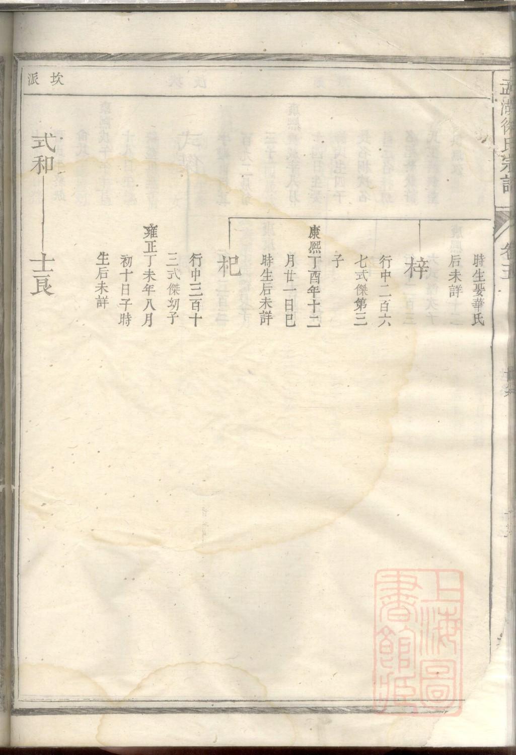 孙氏家谱全部字辈
