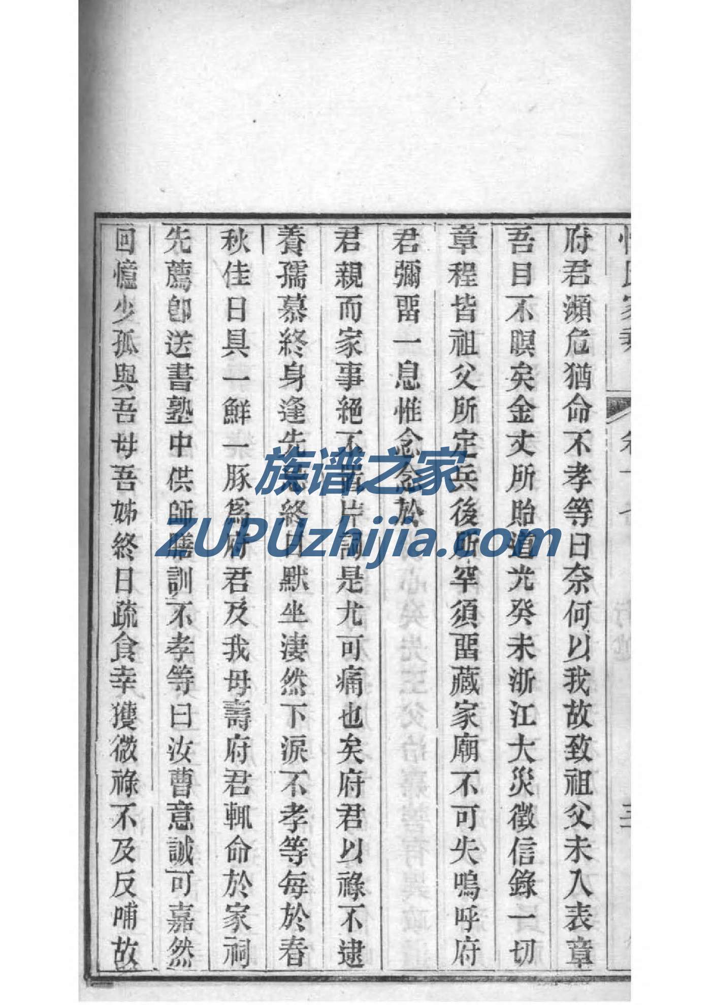 张氏族谱天津分支