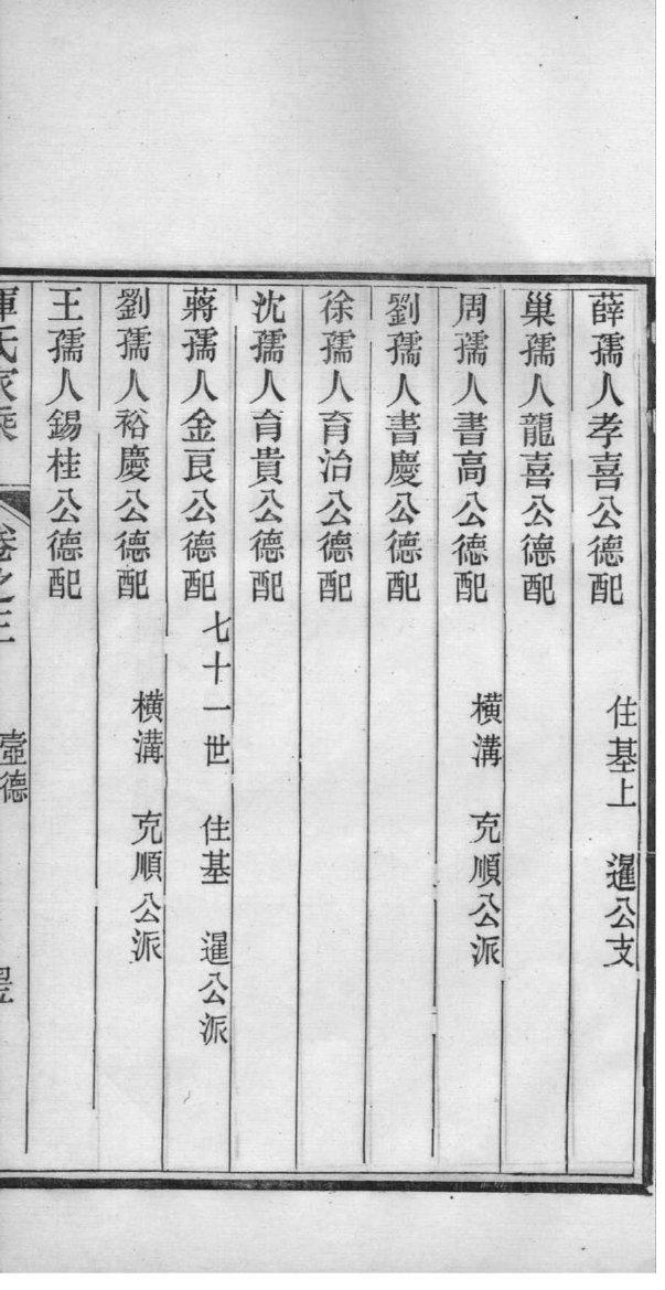 席氏族谱的收藏价值