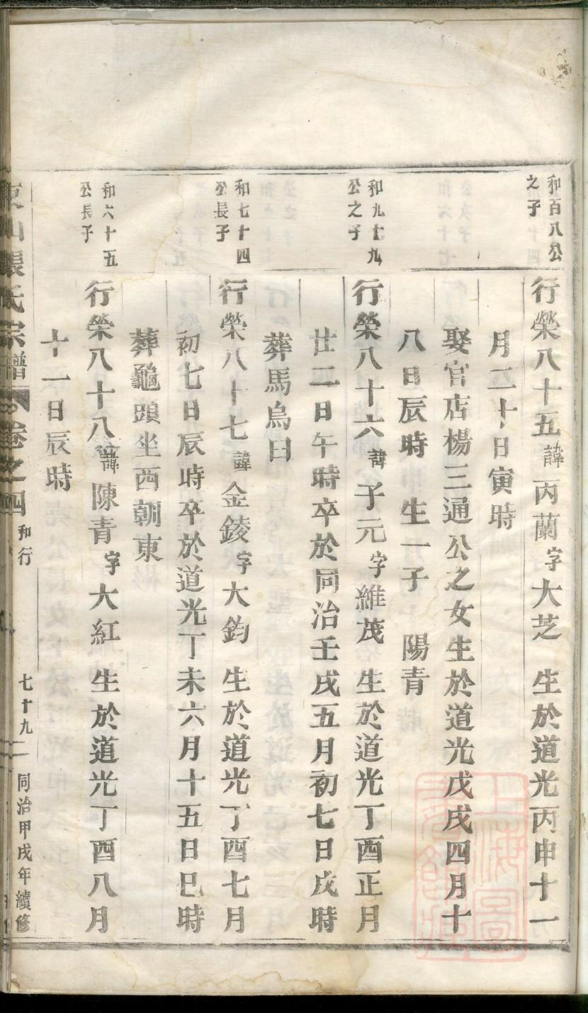汤氏族谱字辈大全