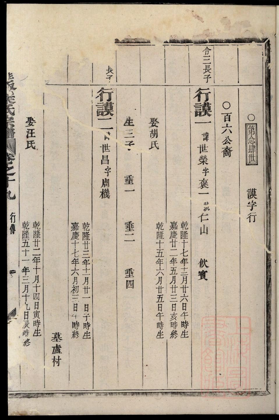 林氏族谱字辈大全集