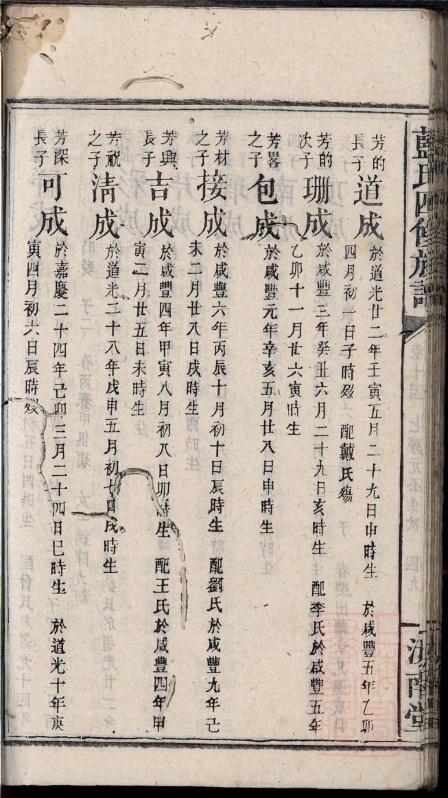 文氏家谱字辈大全贵州