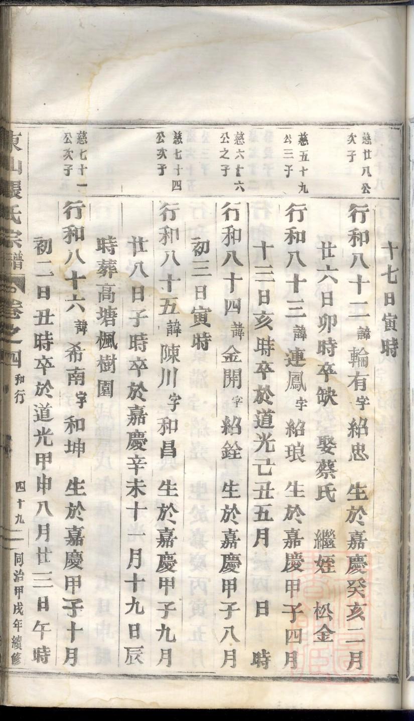 石氏族谱56个字辈