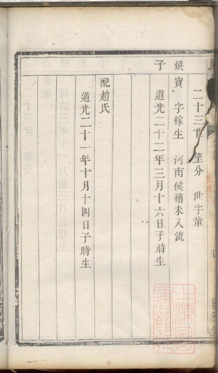 阎氏家谱字辈查询河南