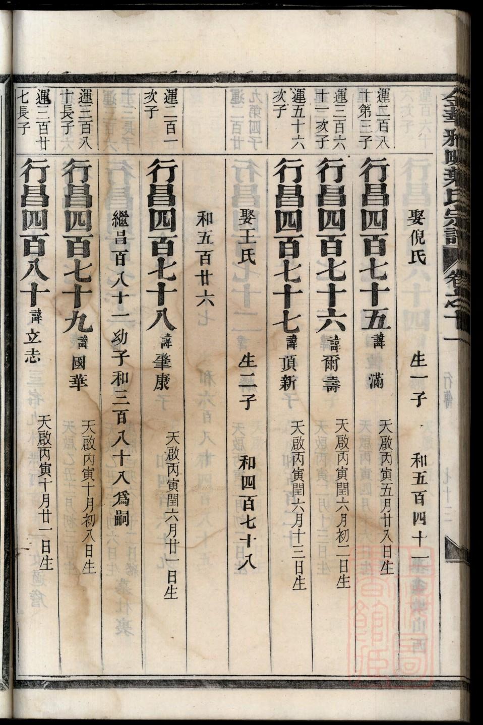 扶家族谱查询