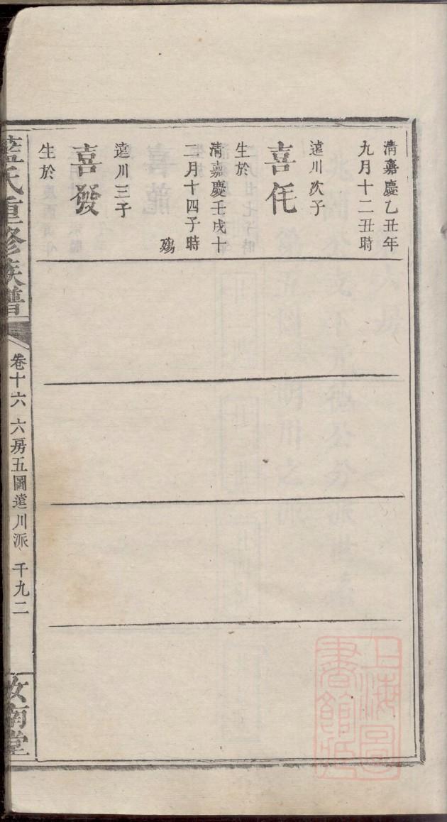 唐三的家族族谱