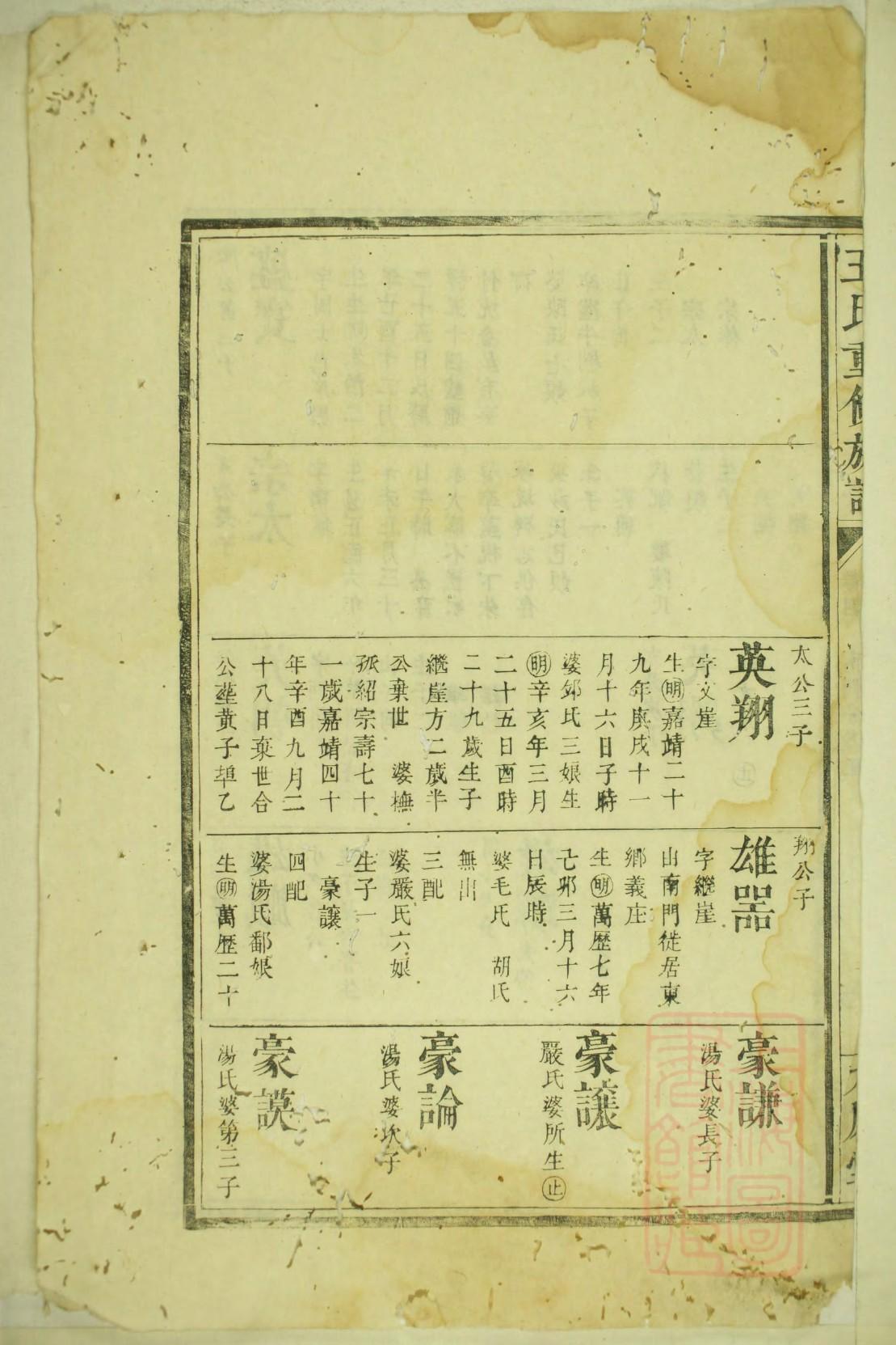 家谱制作模板PPT