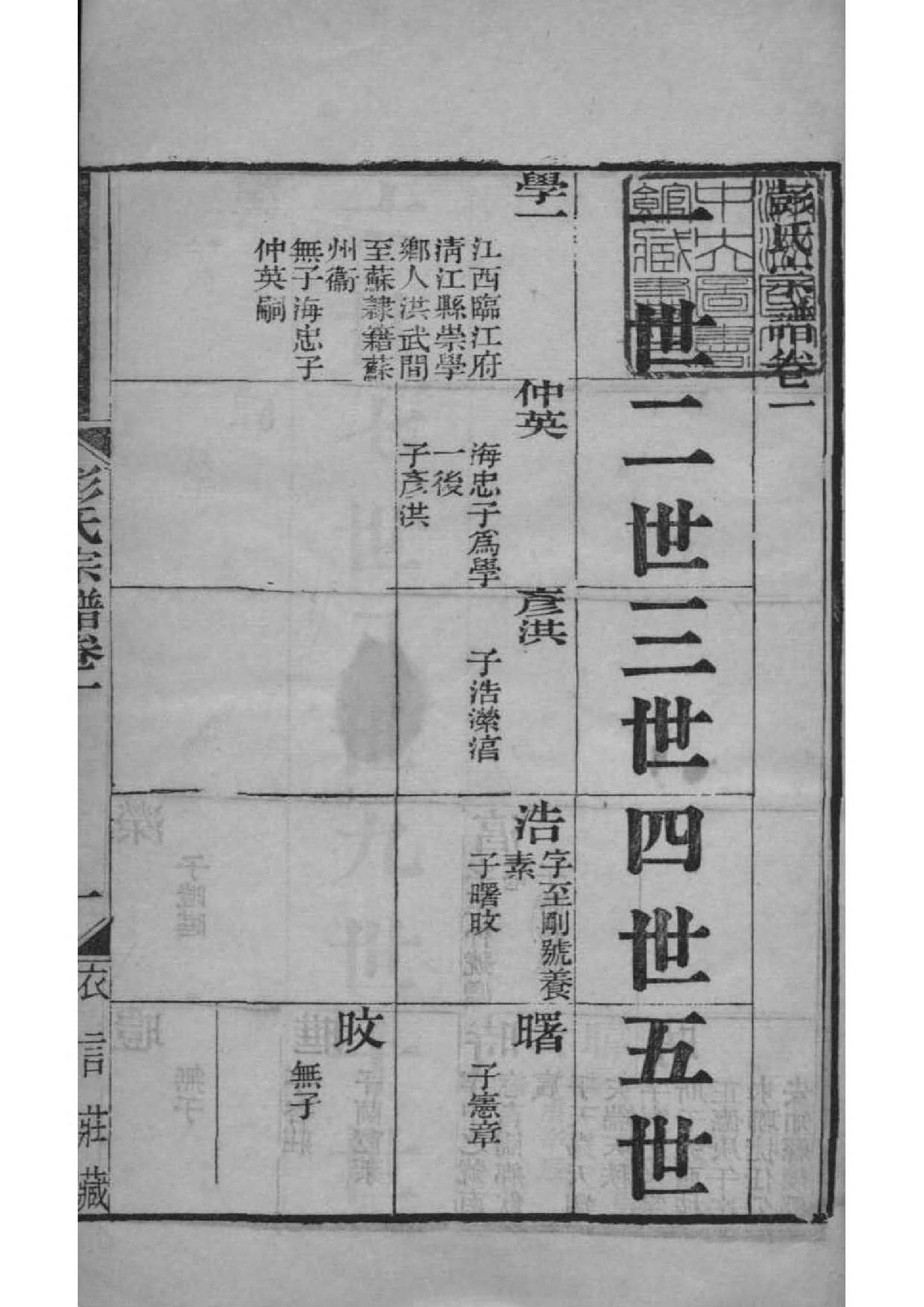 用氏家谱族谱在哪里看