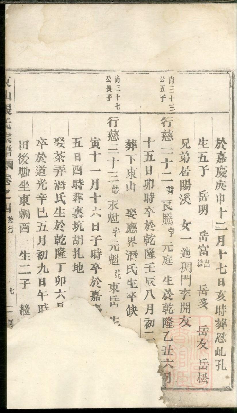 长孙氏族谱的收藏价值