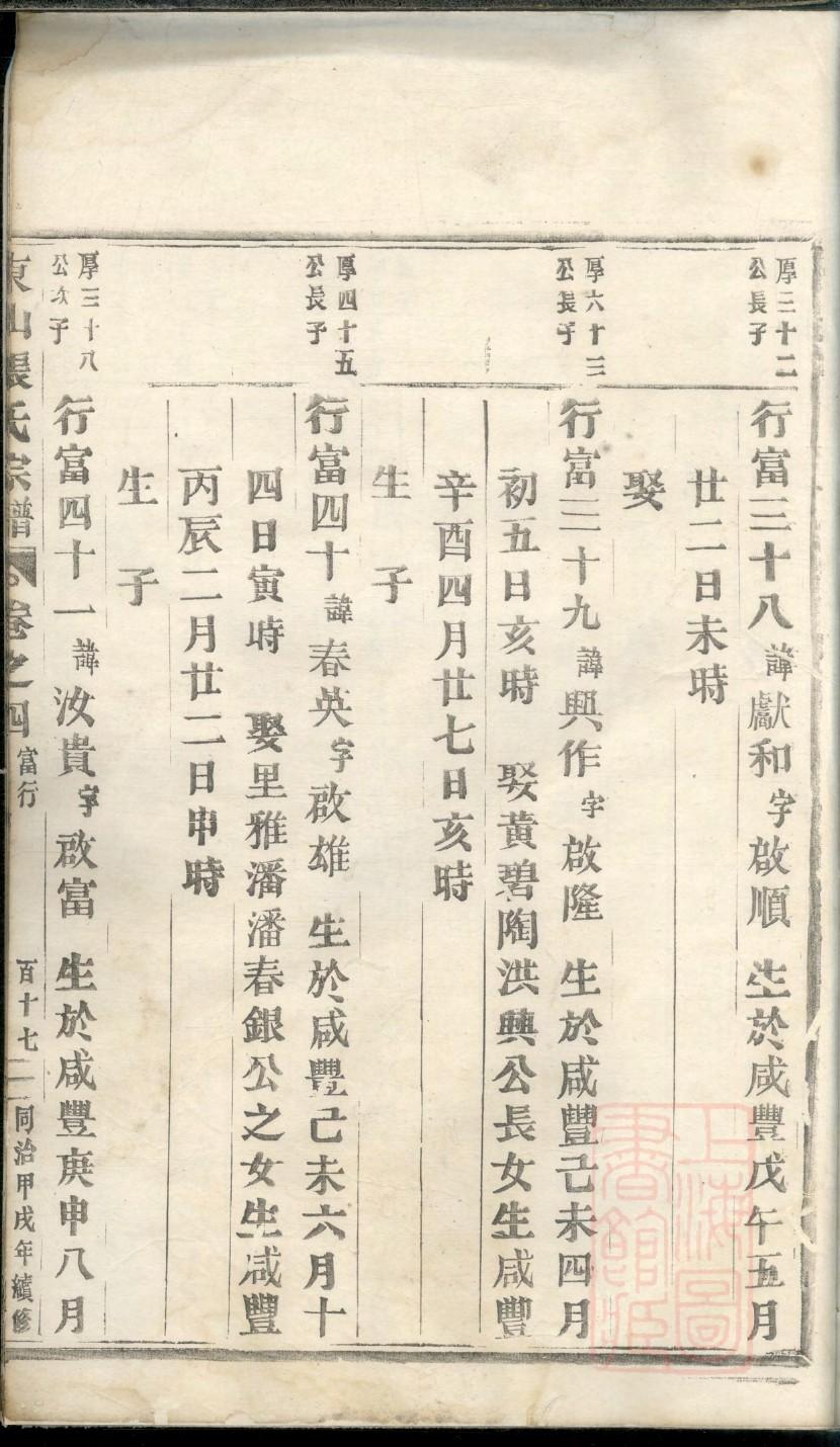 骆姓家谱辈分表