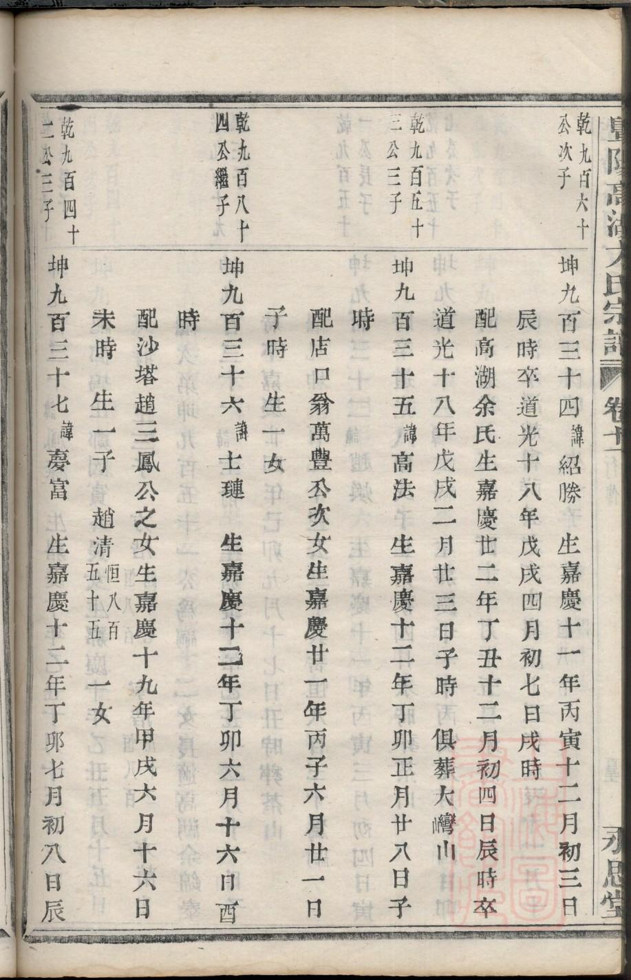 蔡氏族谱书籍