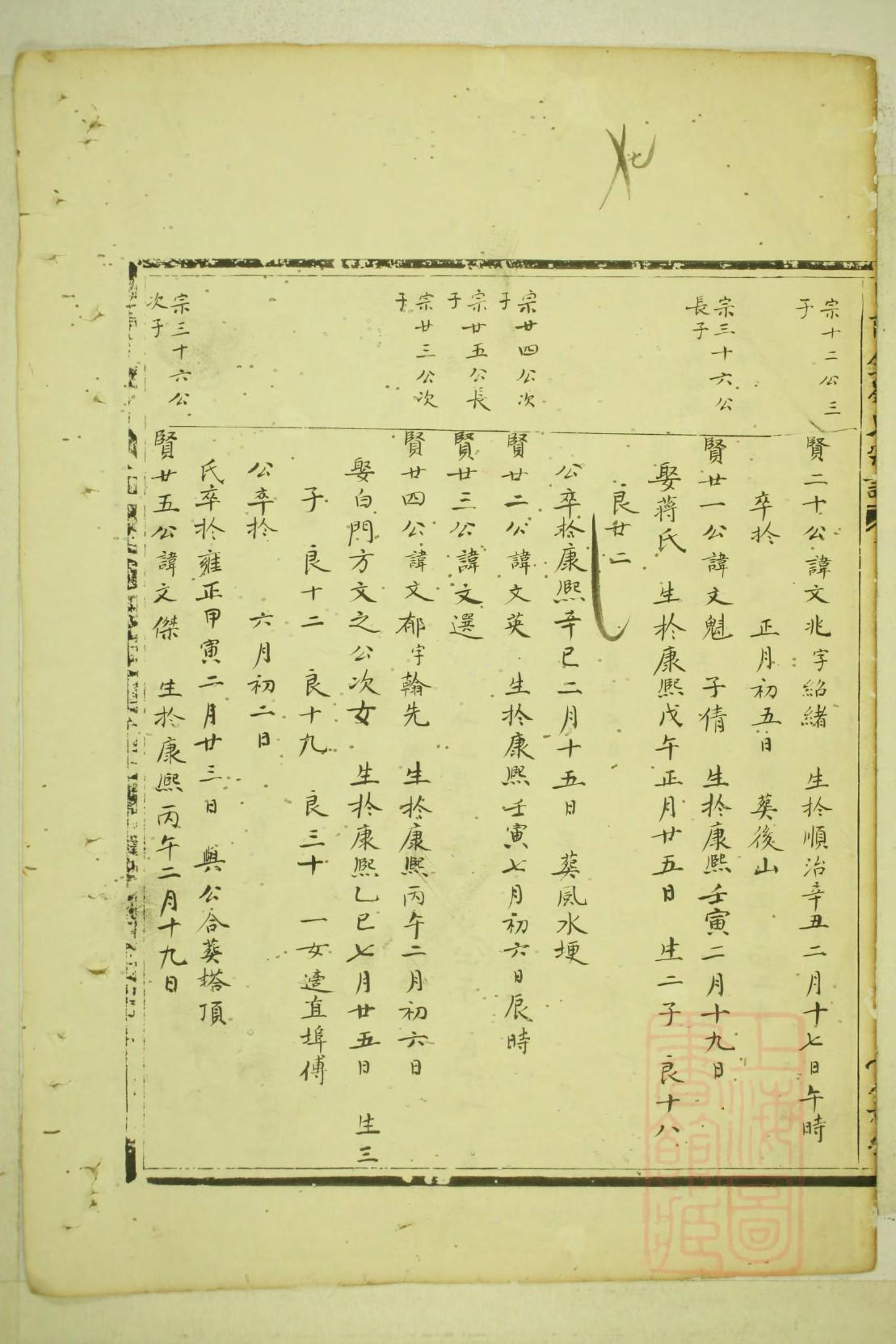 南宫姓家谱辈分表