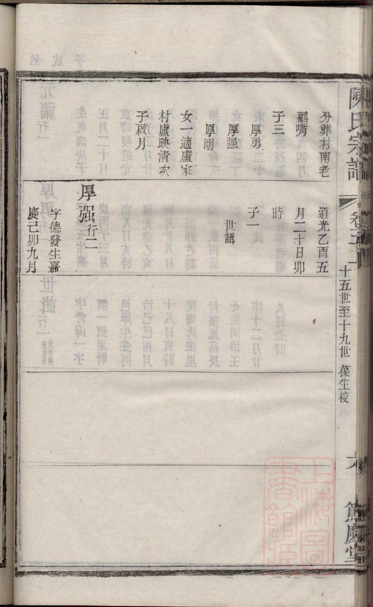 四川省杨氏家族族谱