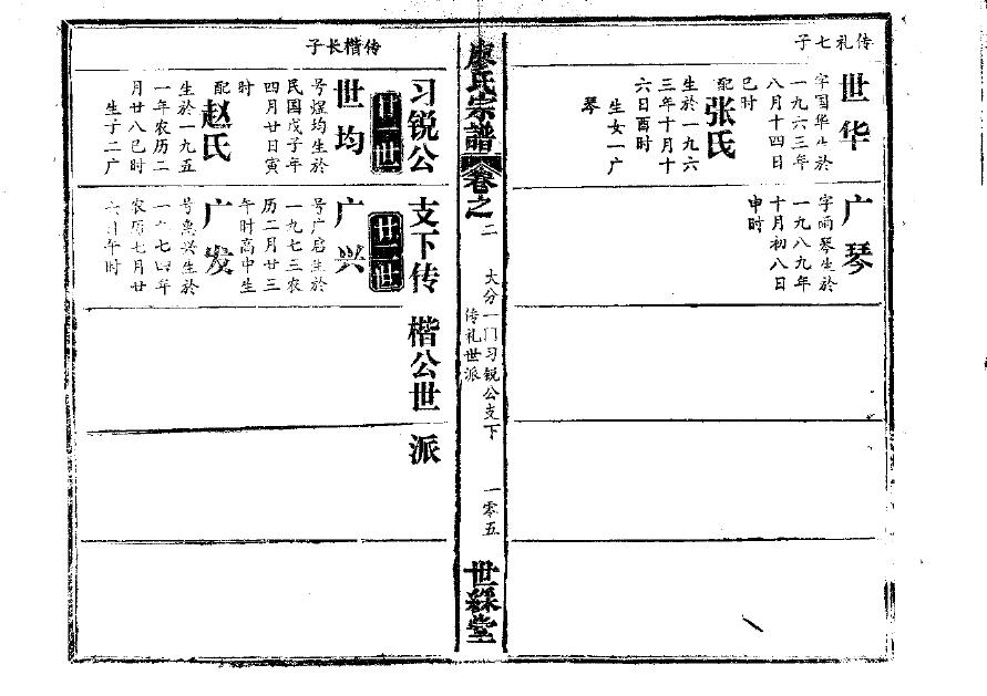 仇氏怎么查自己的字辈