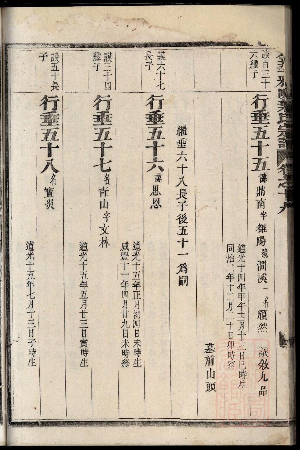 乔氏族谱族规是什么
