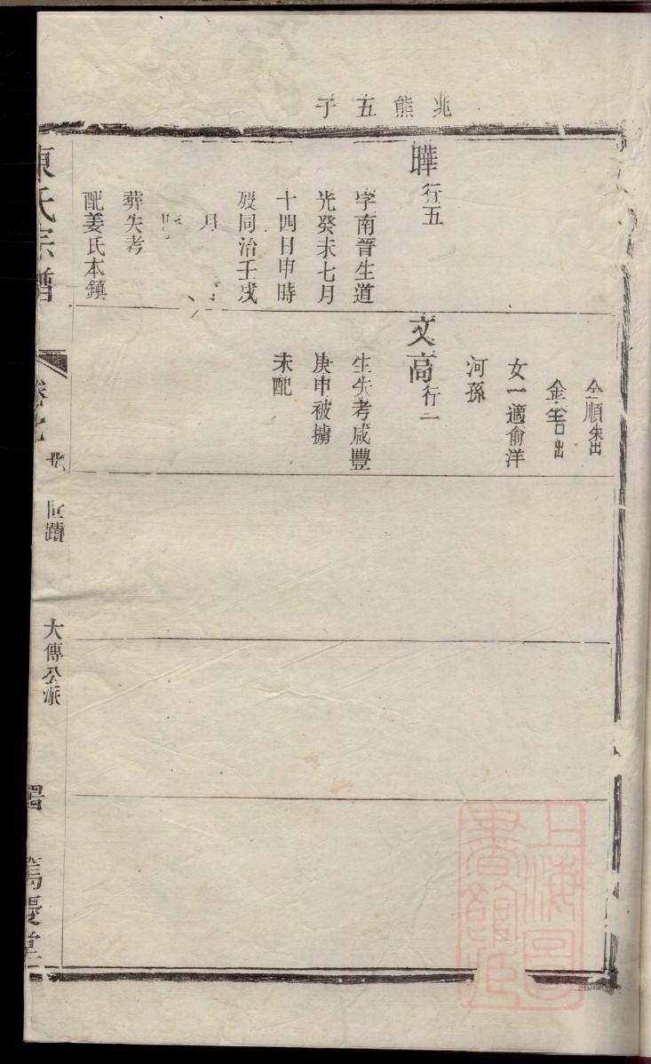 宇文氏族谱字辈查询表