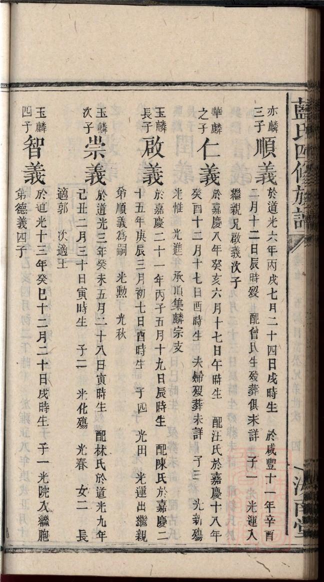 果氏族谱族规是什么
