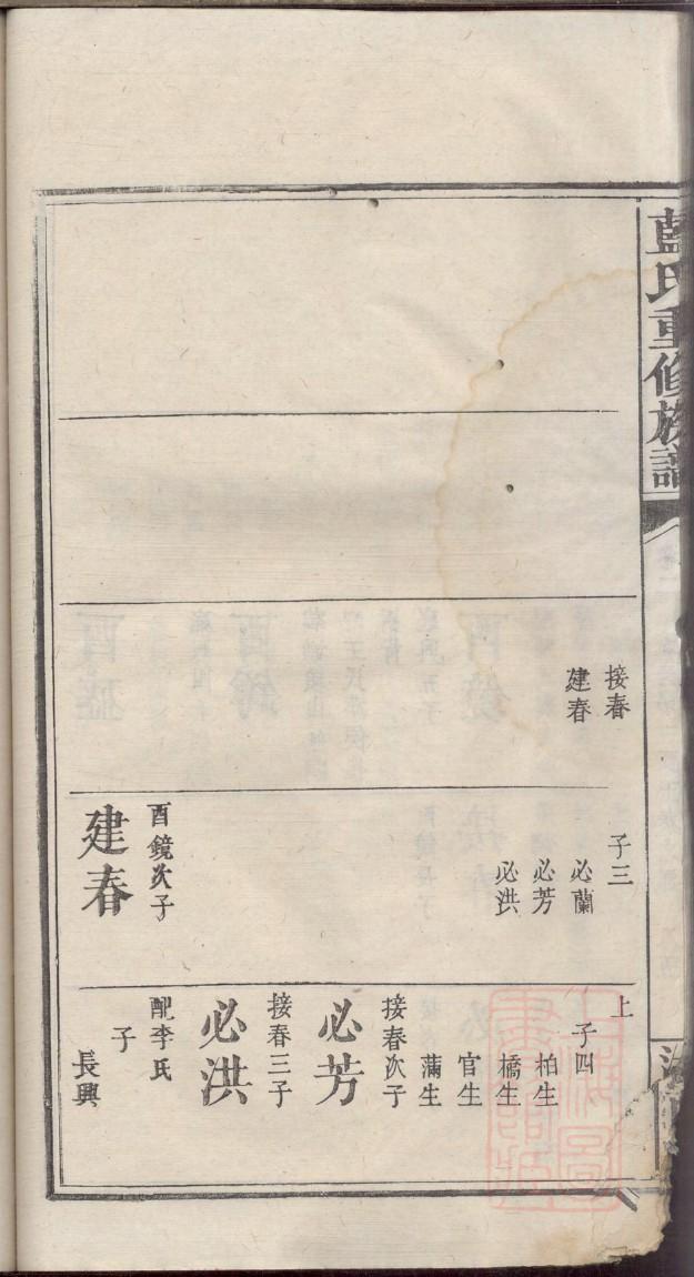 谷家家谱查询