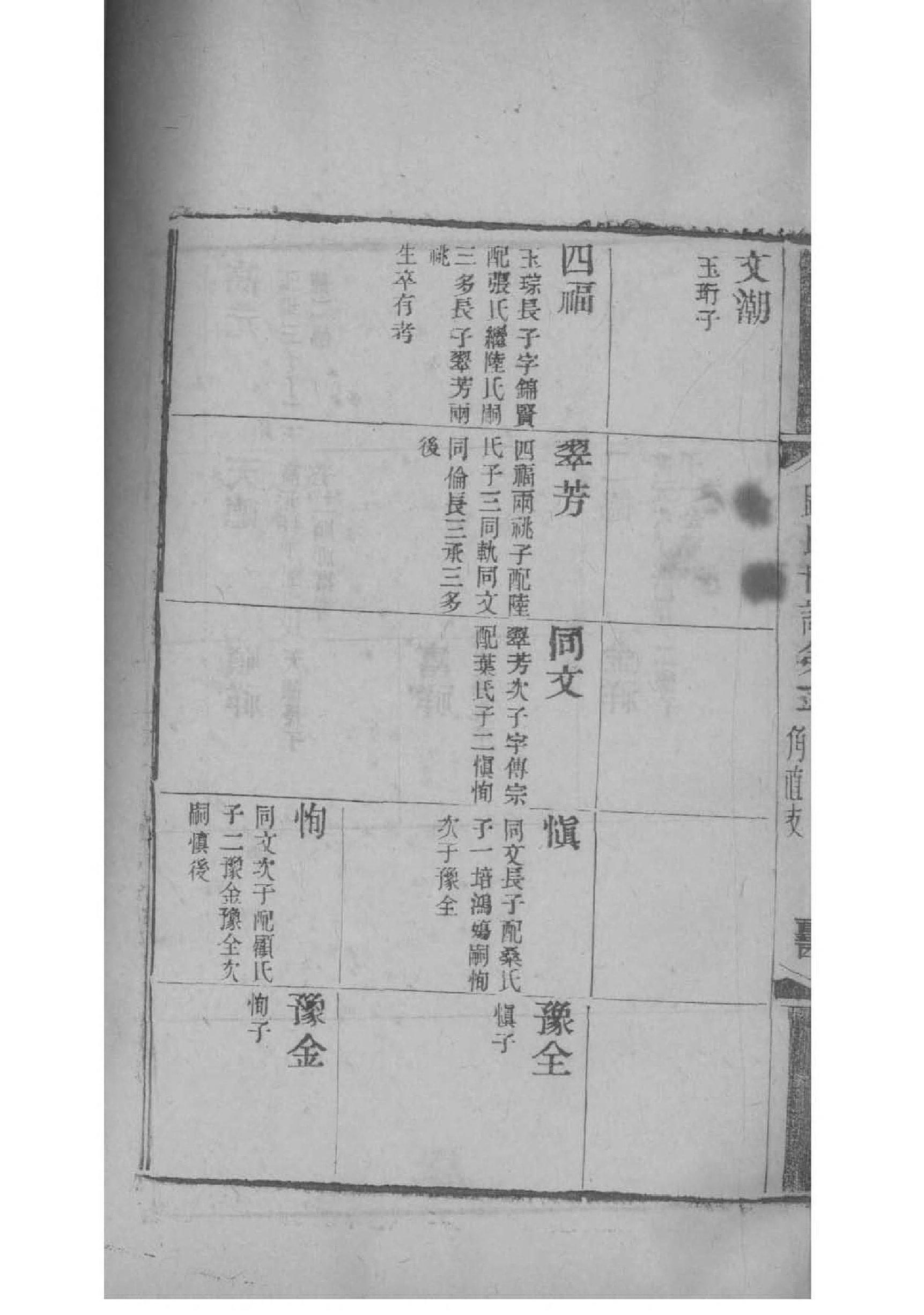 毕氏族谱视频