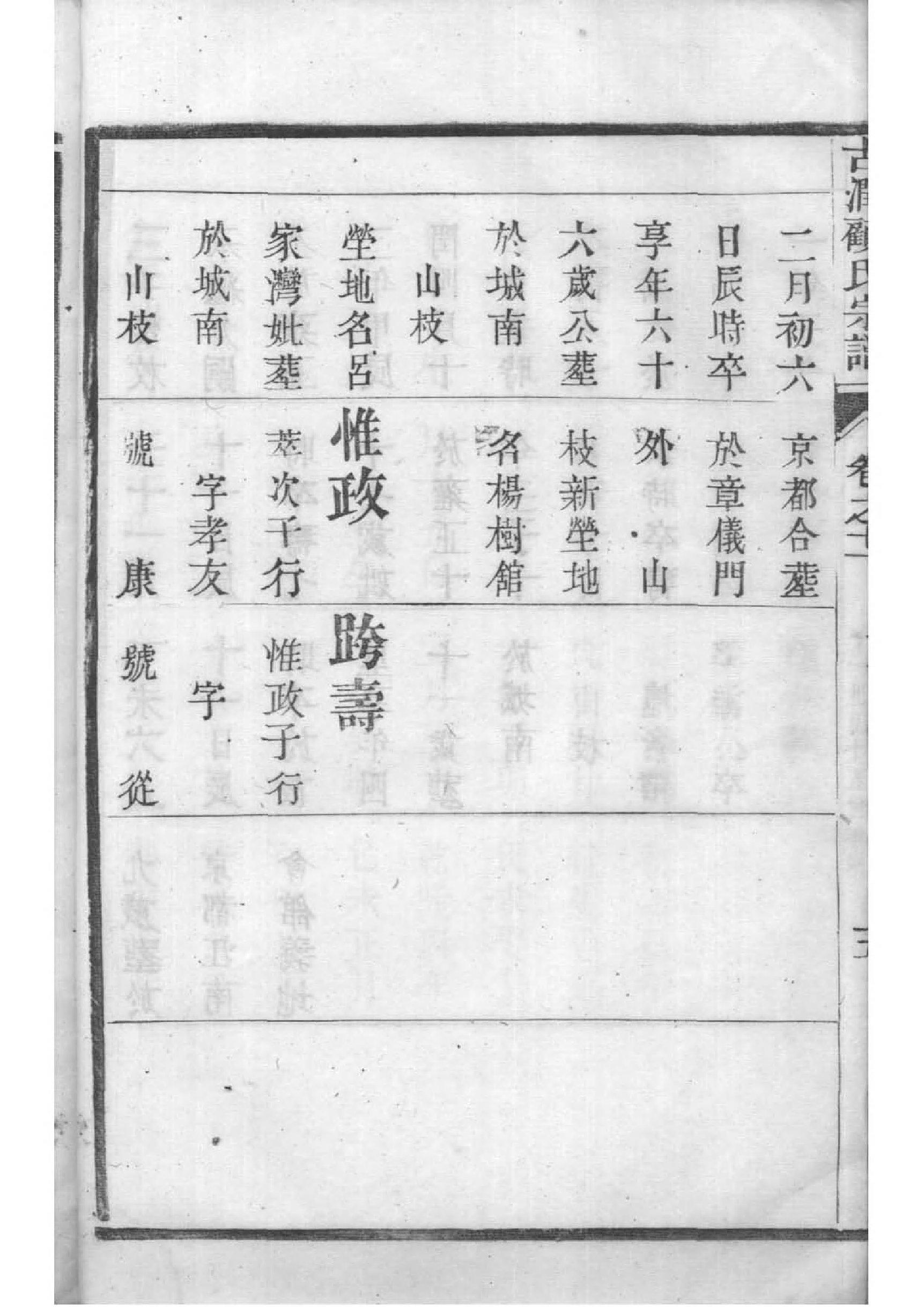 阮氏族谱
