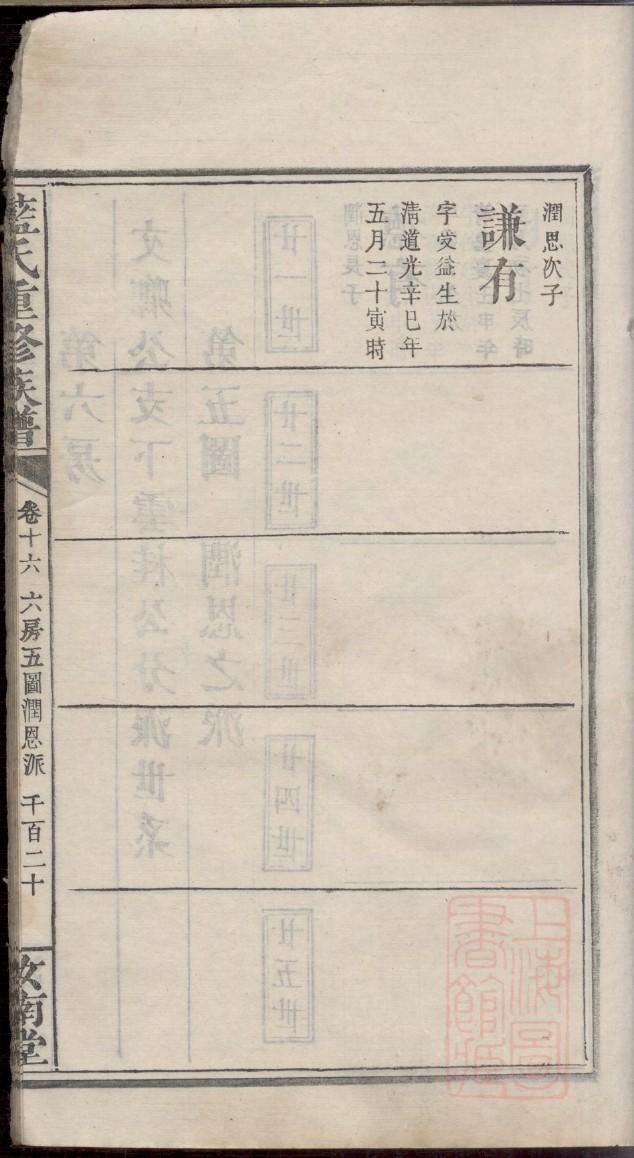 糜氏族谱查询
