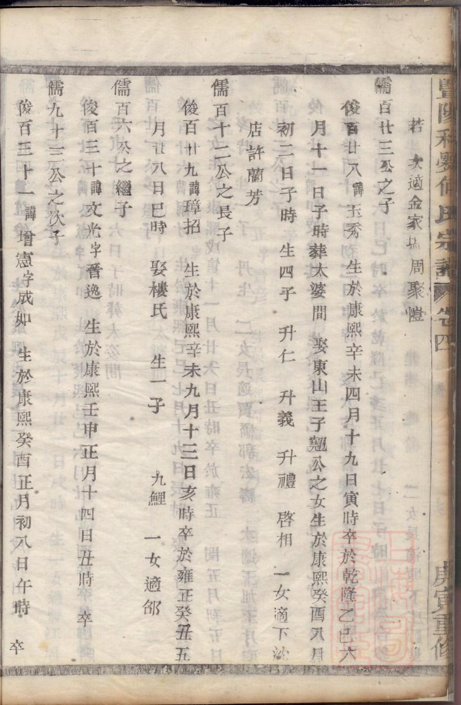潘氏族谱贵州