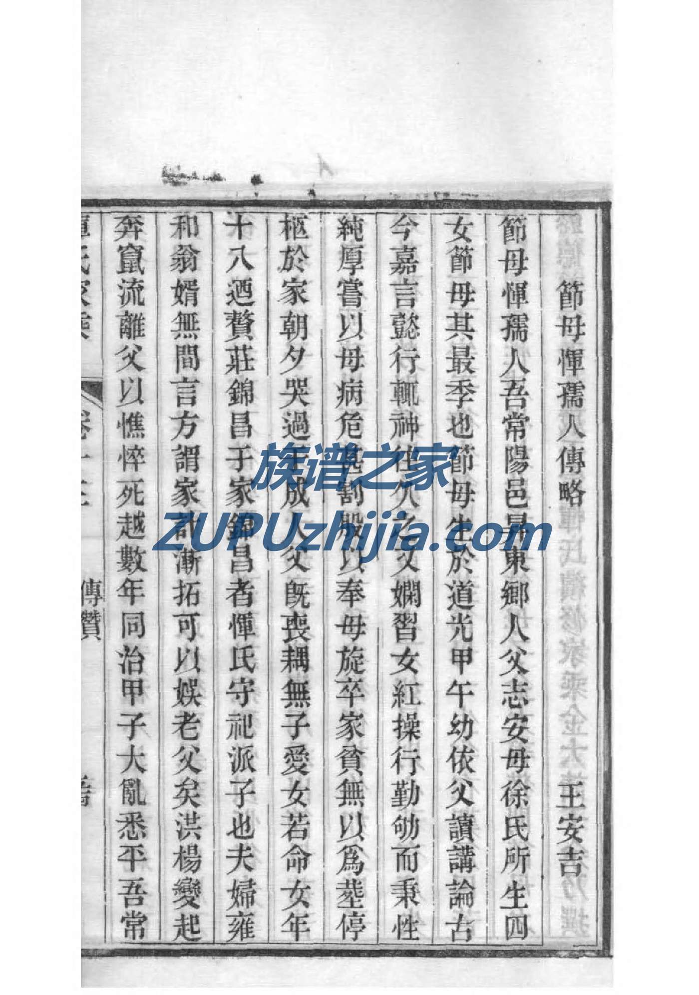 盖村王氏族谱购买